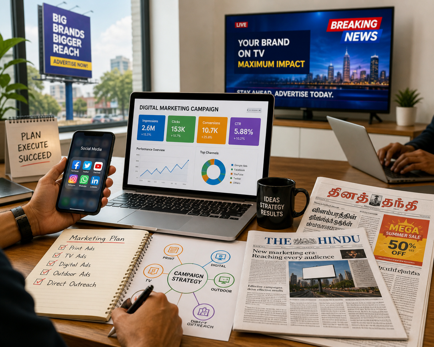 Multi-channel Marketing Campaign for India Dairy Show